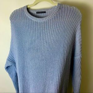 brandy melville periwinkle sweater 🦋
